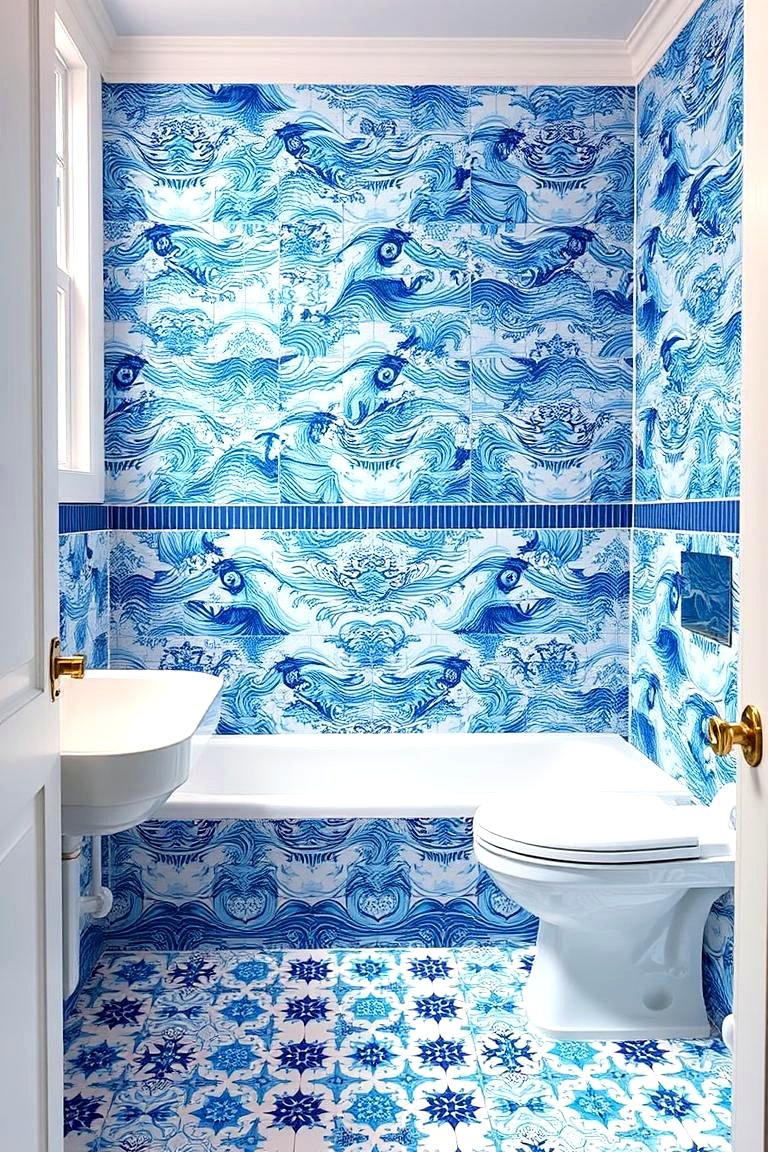 22 Nautical Bathroom Ideas to Create a Fresh Coastal Vibe - Lost At E Minor