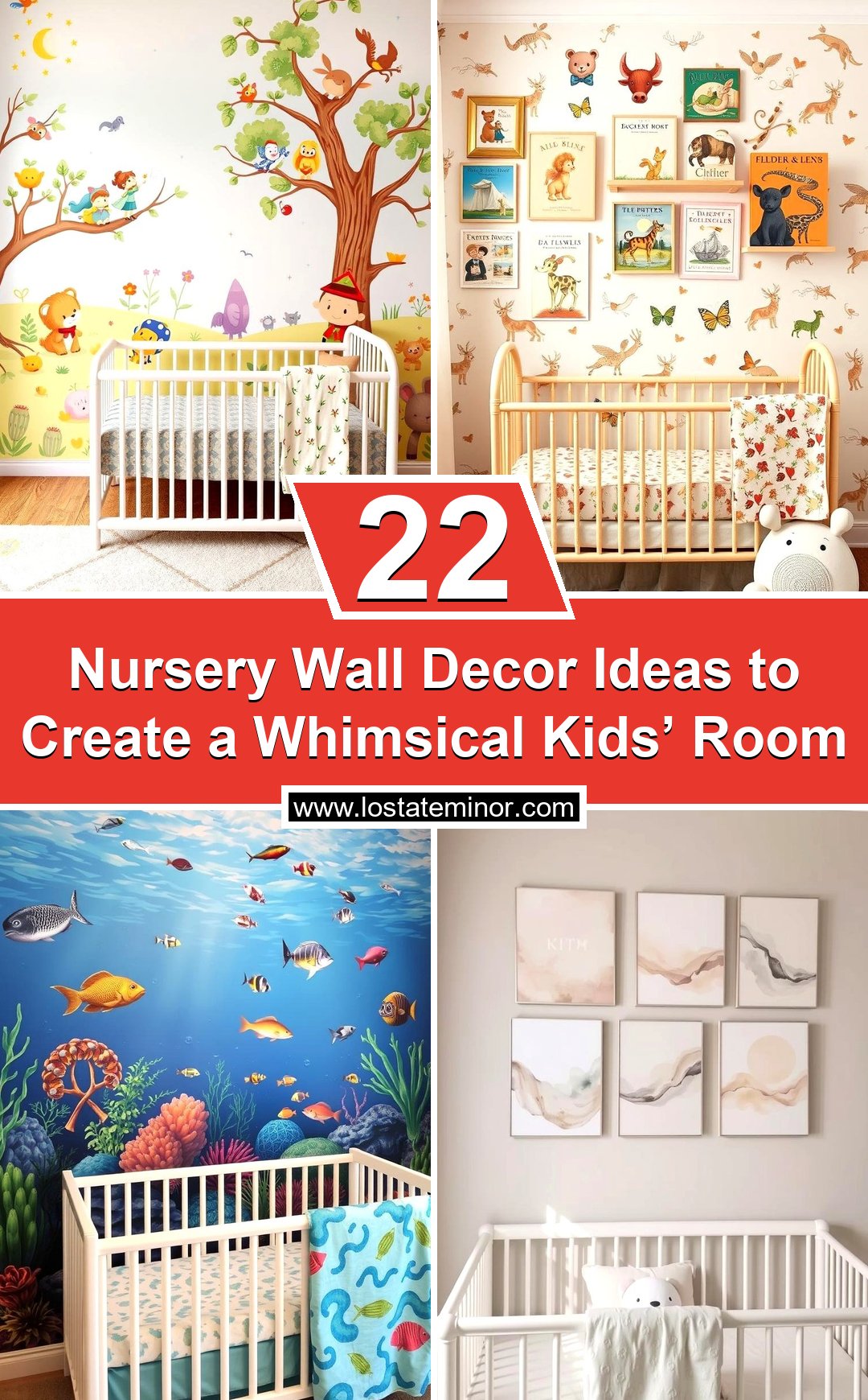22 Nursery Wall Decor Ideas to Create a Whimsical Kids' Room - Lost At ...