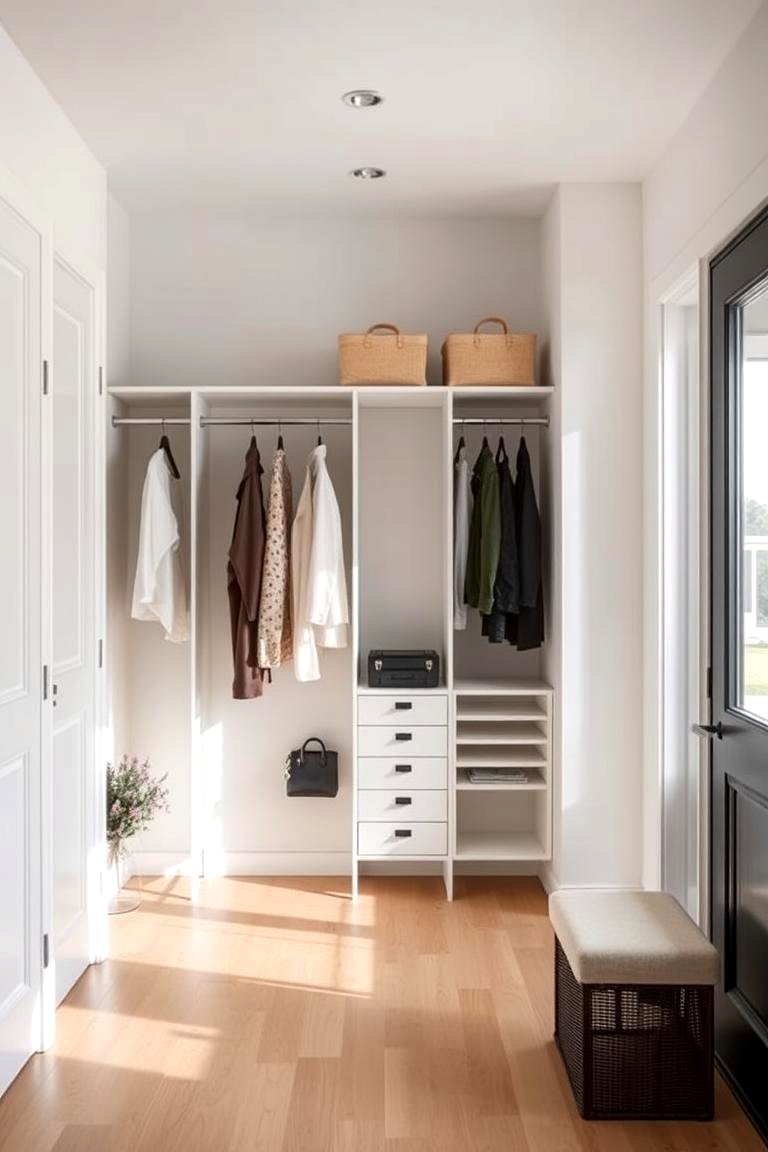 22 Coat Closet Ideas to Maximize Entryway Organization - Lost At E Minor