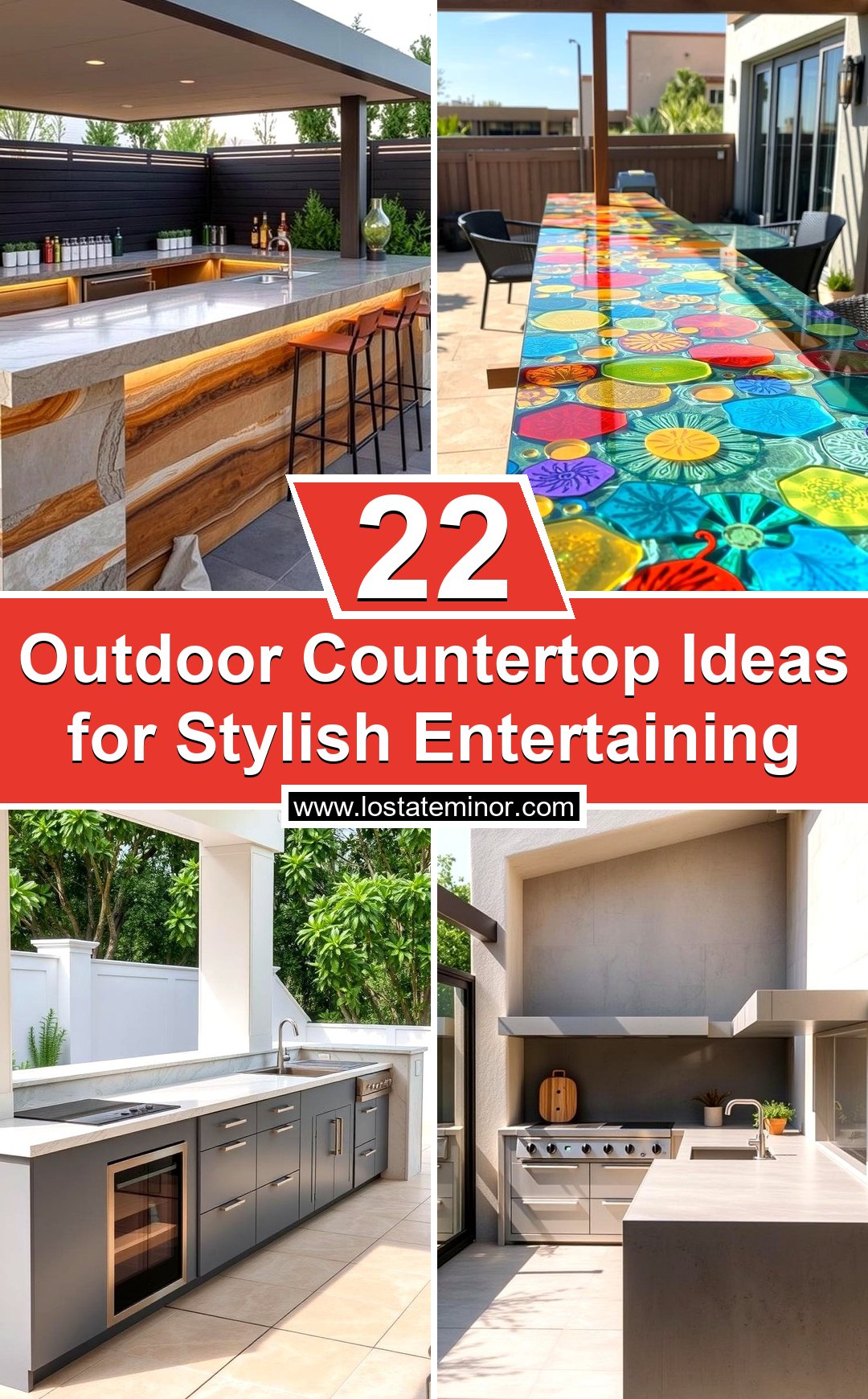 22 Outdoor Countertop Ideas for Stylish Entertaining - Lost At E Minor