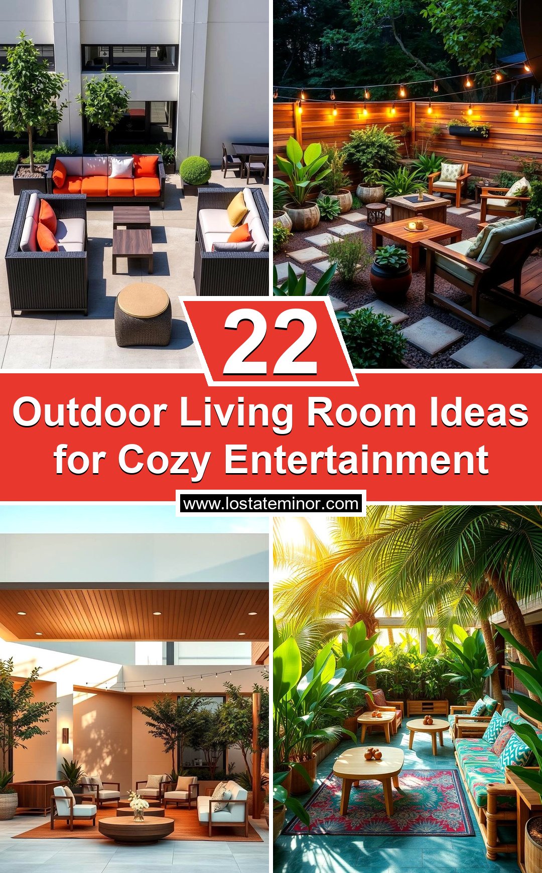 22 Outdoor Living Room Ideas for Cozy Entertainment - Lost At E Minor