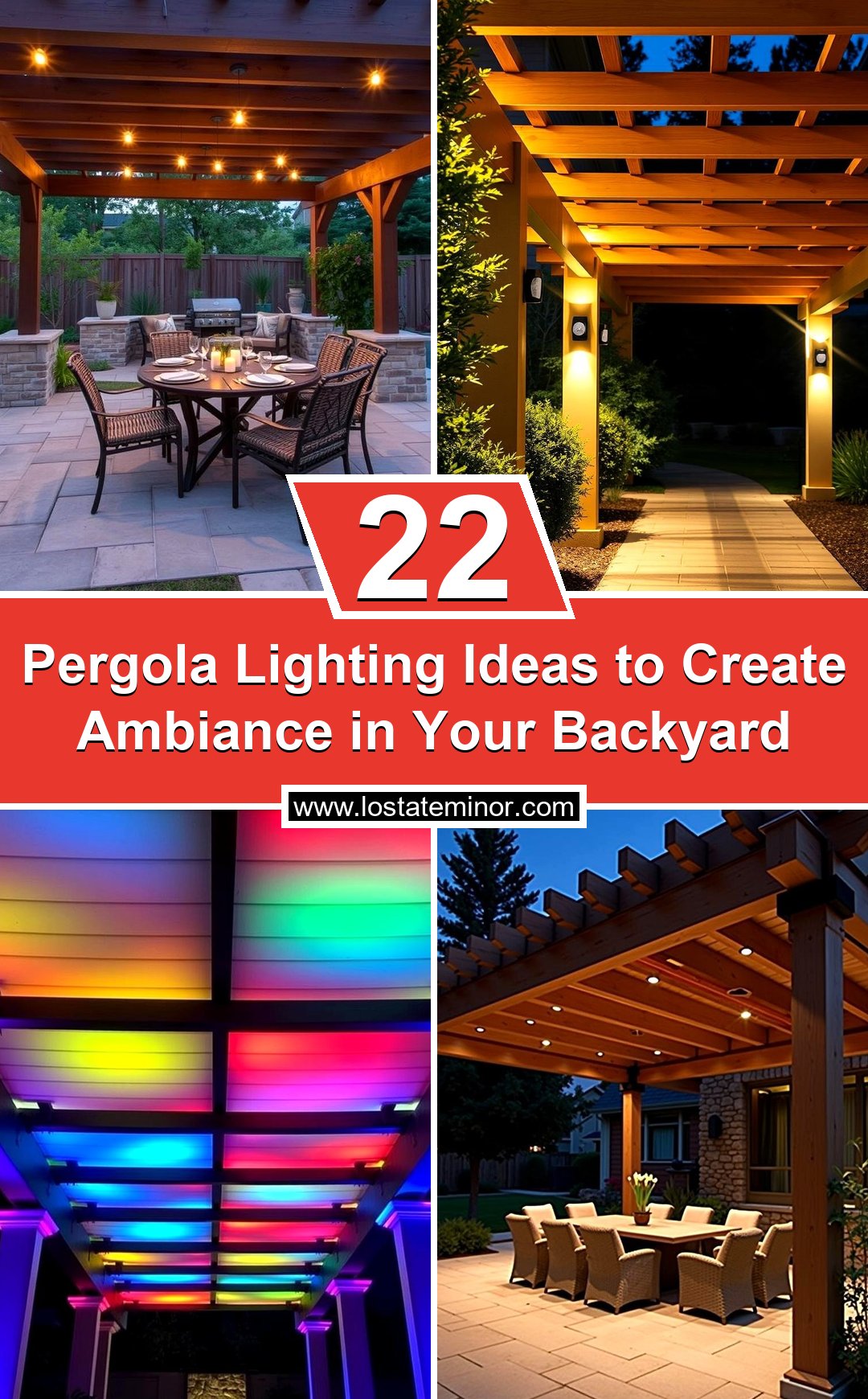 Photo inspiration: 22 Pergola Lighting Ideas To Create Ambiance In Your Backyard Photo Inspiration