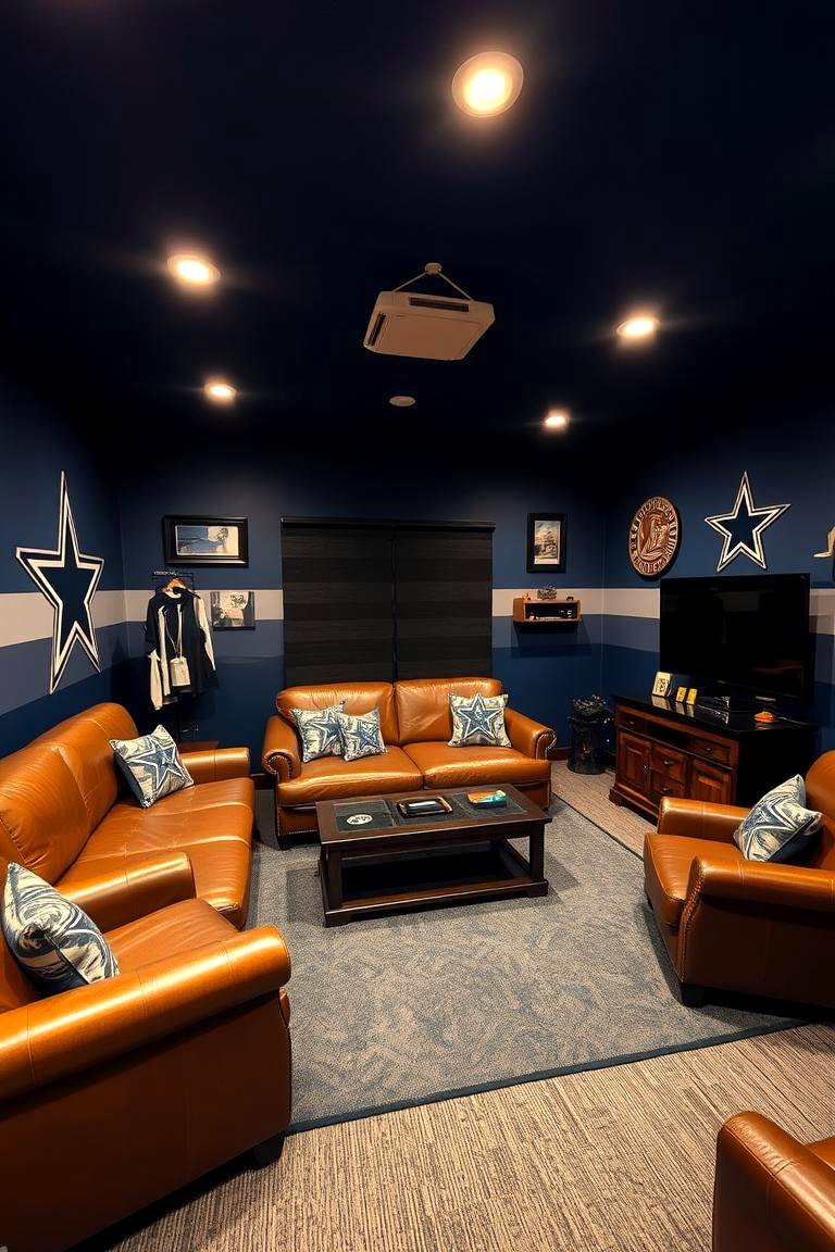 22 Dallas Cowboys Man Cave Ideas for Diehard Fans - Lost At E Minor