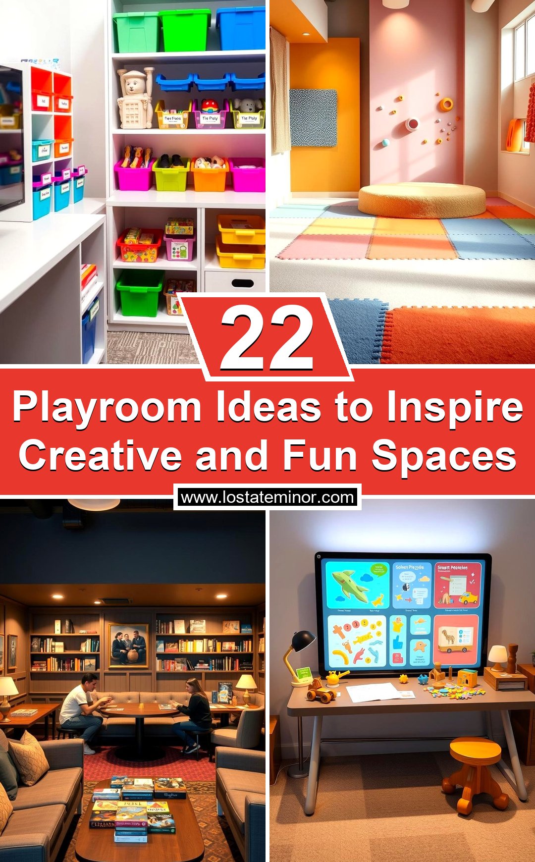 22 Playroom Ideas to Inspire Creative and Fun Spaces - Lost At E Minor