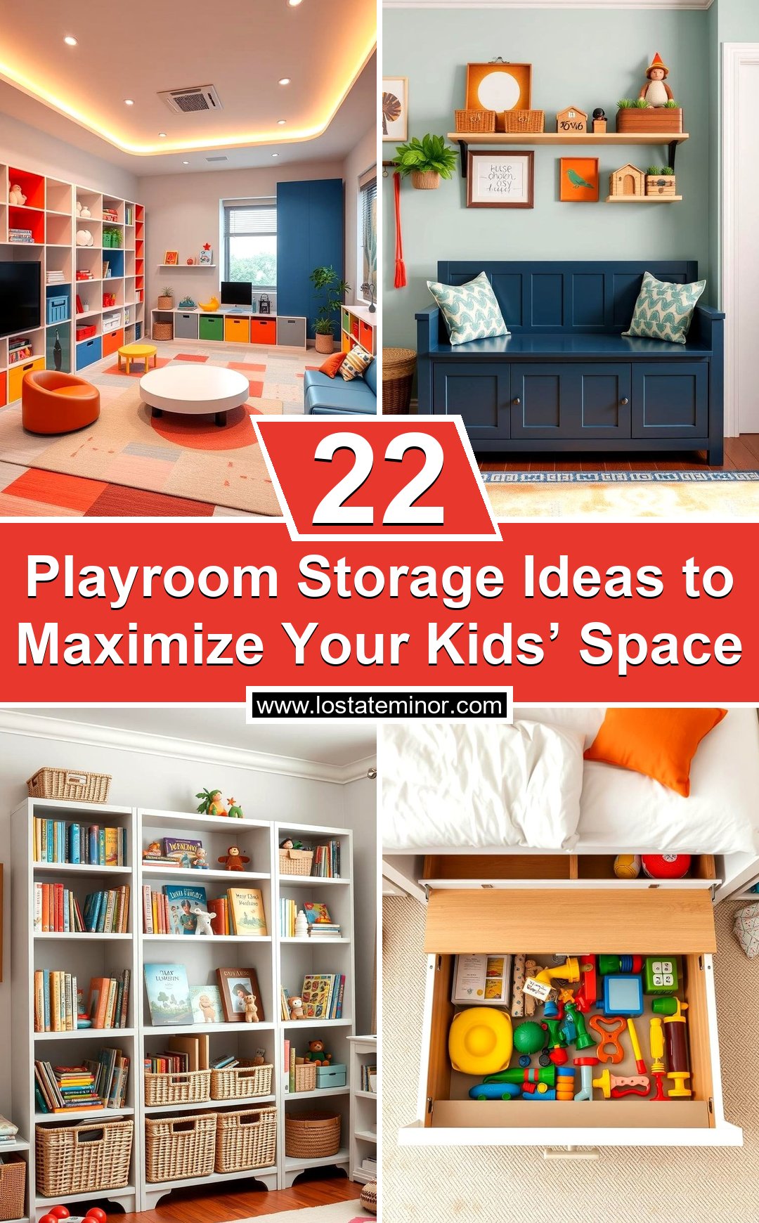 22 Playroom Storage Ideas to Maximize Your Kids' Space - Lost At E Minor
