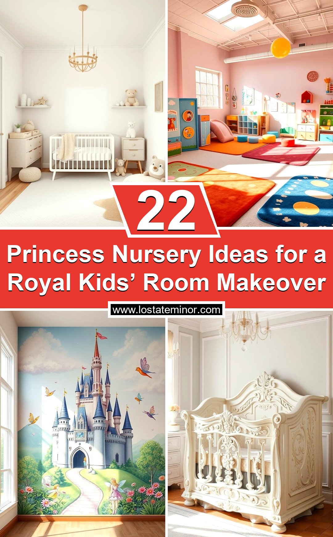 22 Princess Nursery Ideas for a Royal Kids' Room Makeover - Lost At E Minor
