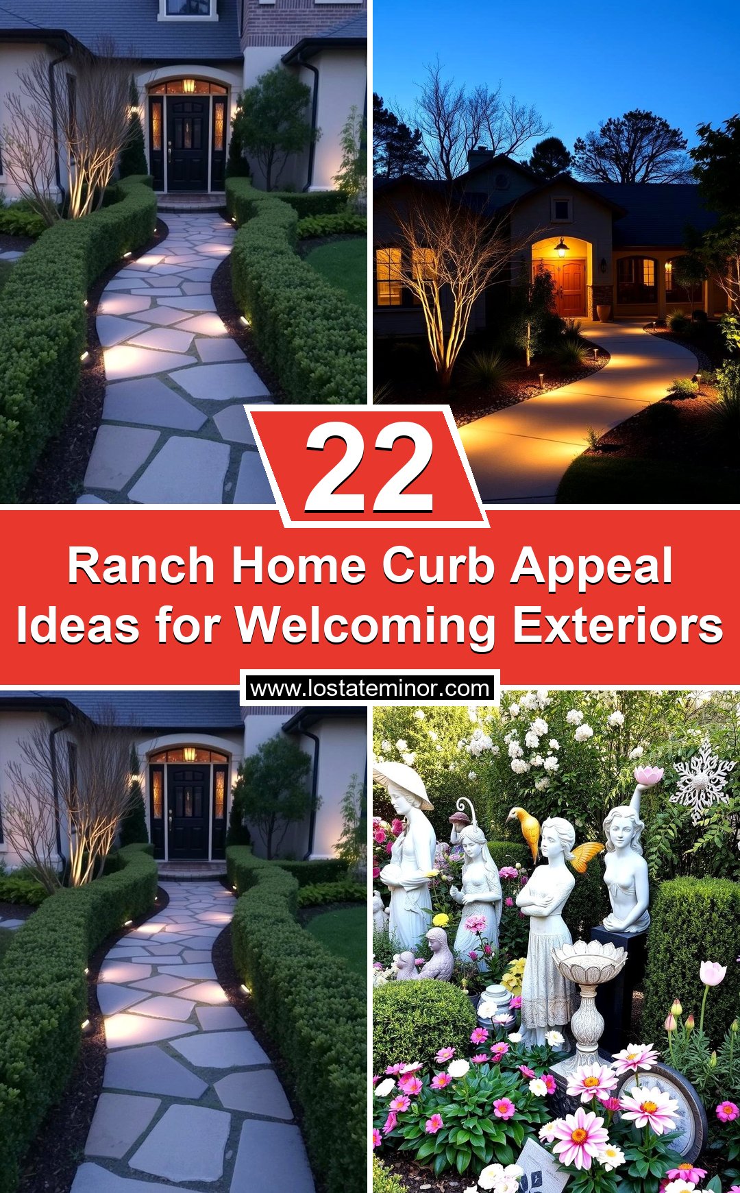 22 Ranch Home Curb Appeal Ideas for Welcoming Exteriors - Lost At E Minor