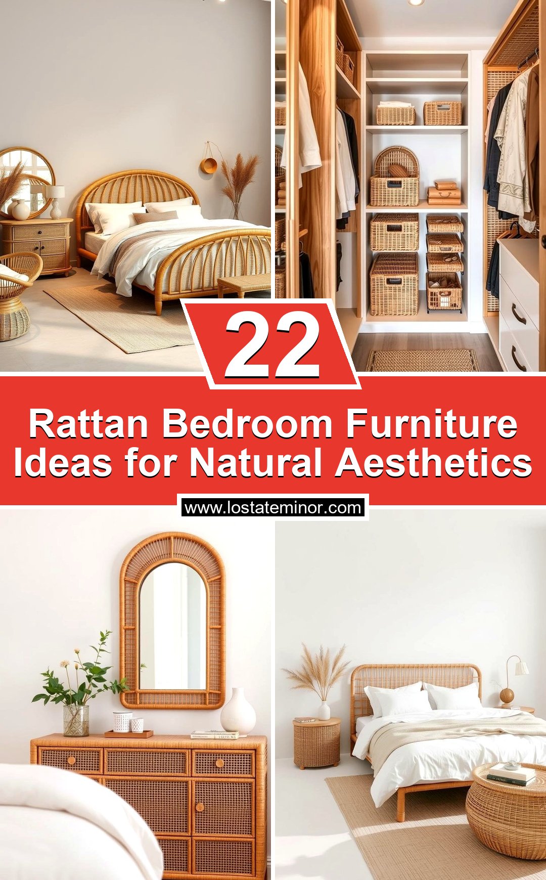 22 Rattan Bedroom Furniture Ideas for Natural Aesthetics - Lost At E Minor