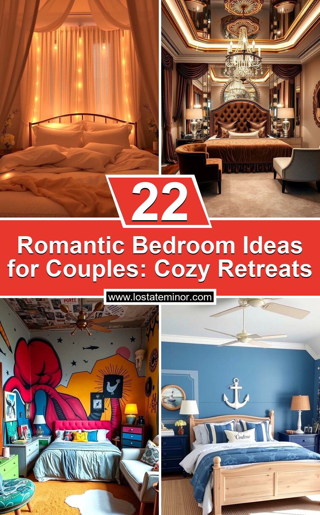 22 Romantic Bedroom Ideas for Couples: Cozy Retreats - Lost At E Minor