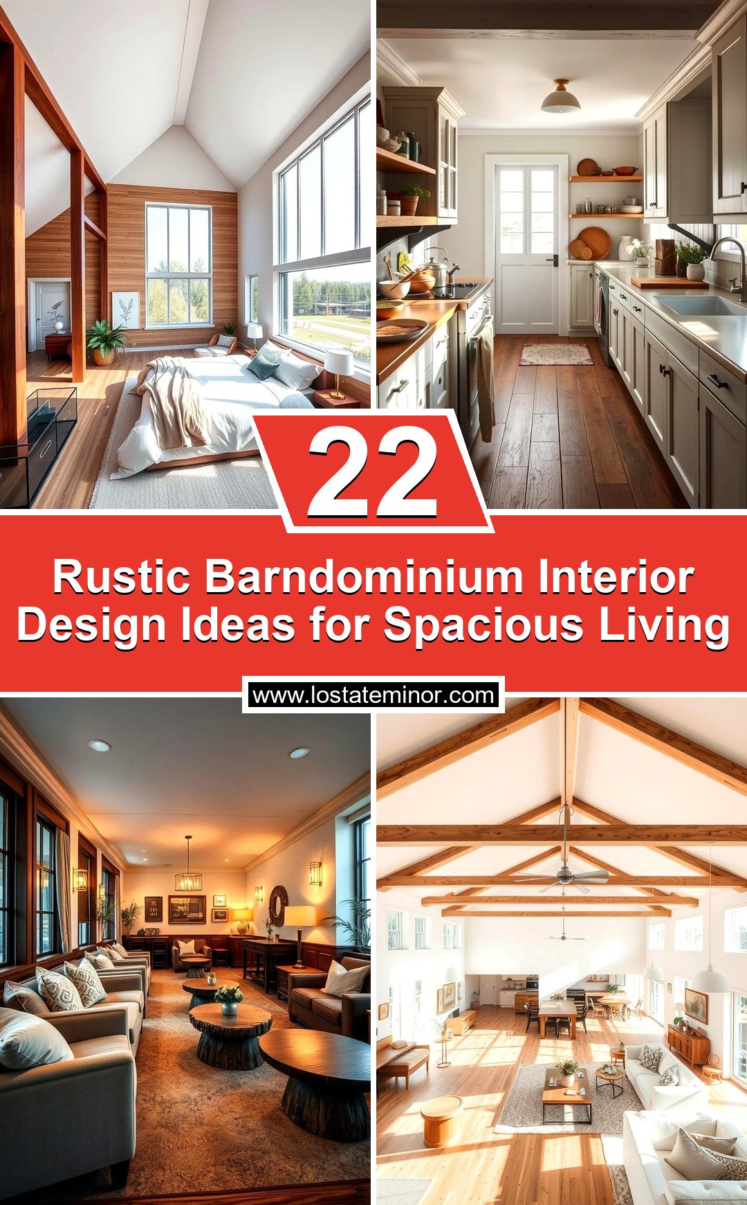 22 Rustic Barndominium Interior Design Ideas for Spacious Living - SavePini