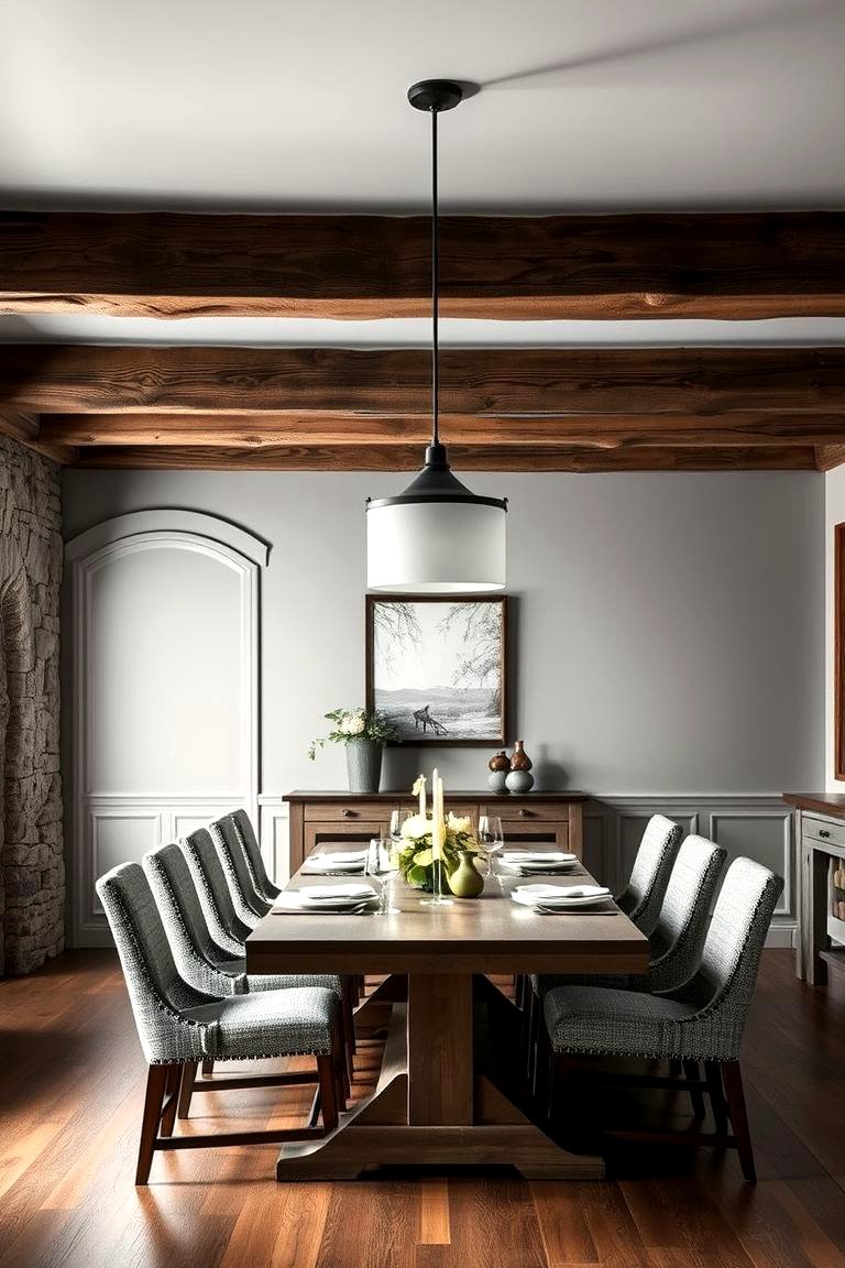 22 Gray Dining Room Decor Ideas for Chic Entertaining - Lost At E Minor