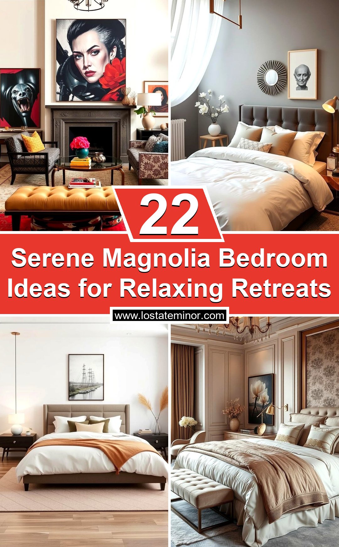 22 Serene Magnolia Bedroom Ideas for Relaxing Retreats - Lost At E Minor