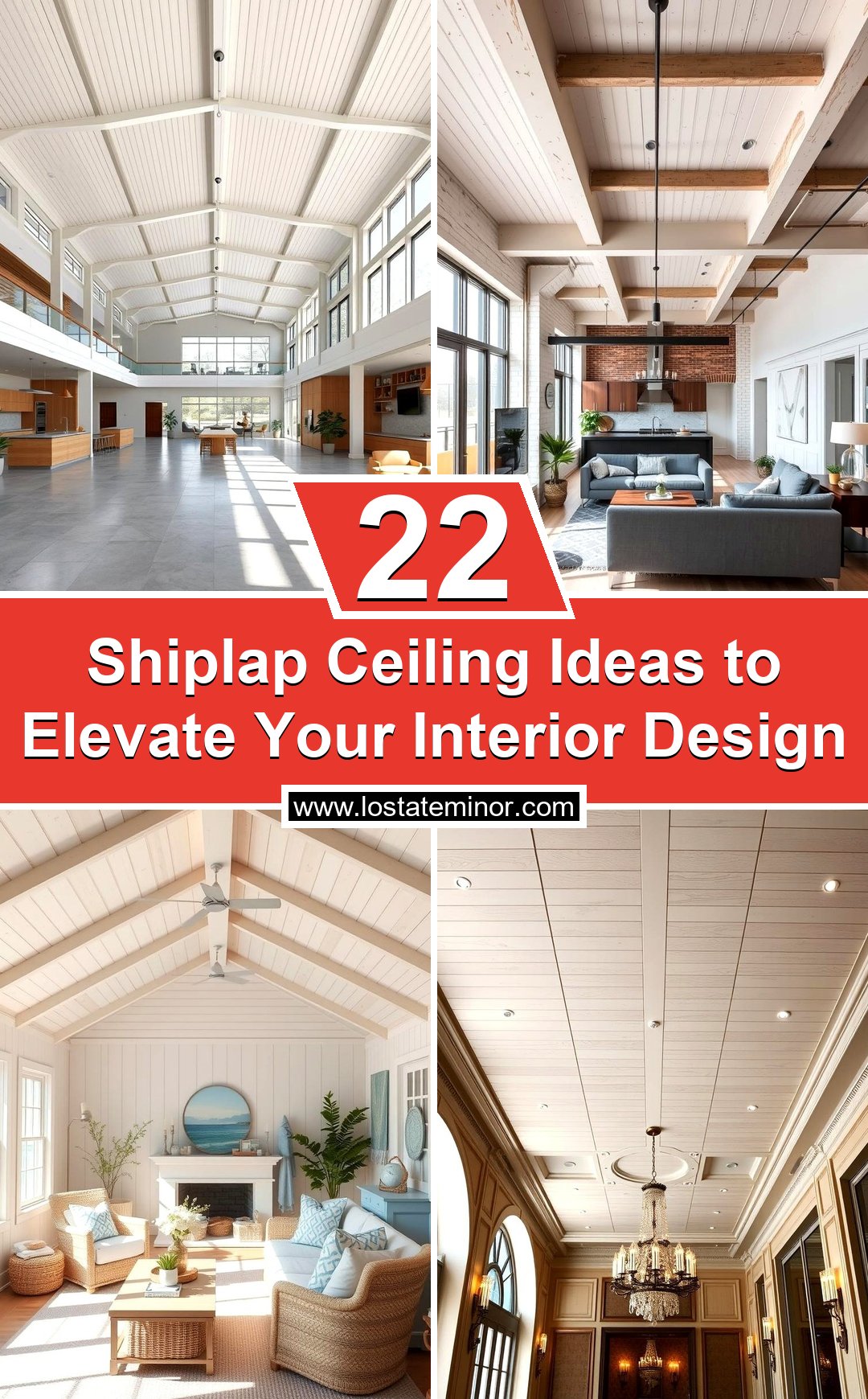 22 Shiplap Ceiling Ideas to Elevate Your Interior Design - Lost At E Minor