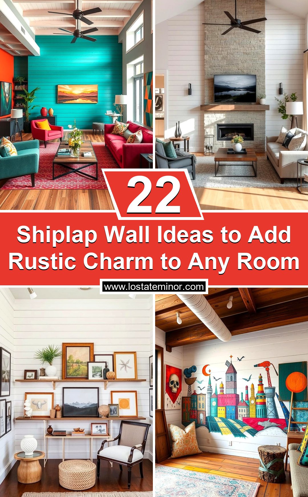 22 Shiplap Wall Ideas to Add Rustic Charm to Any Room - Lost At E Minor
