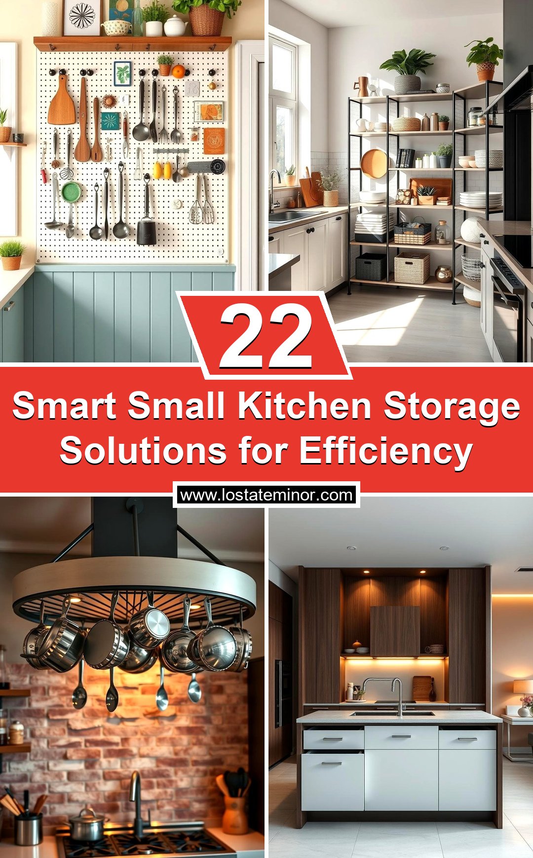 Image showcasing 22 Smart Small Kitchen Storage Solutions for Efficiency - Lost At E Minor