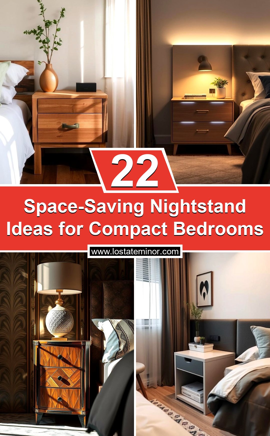Fresh Look at 22 Space Saving Nightstand Ideas For Compact Bedrooms