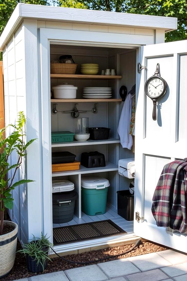 22 Compact Pool Shed Ideas for Organized and Clutter-Free Spaces - Lost ...