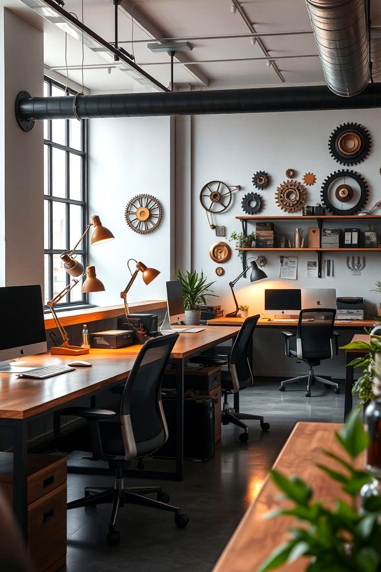22 Steampunk Interior Design Ideas for Industrial Chic - Lost At E Minor