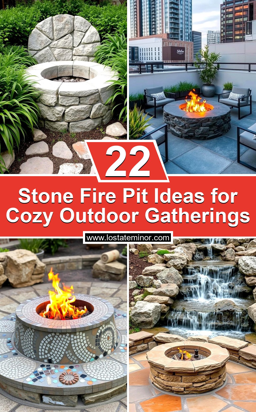 22 Stone Fire Pit Ideas for Cozy Outdoor Gatherings - Lost At E Minor