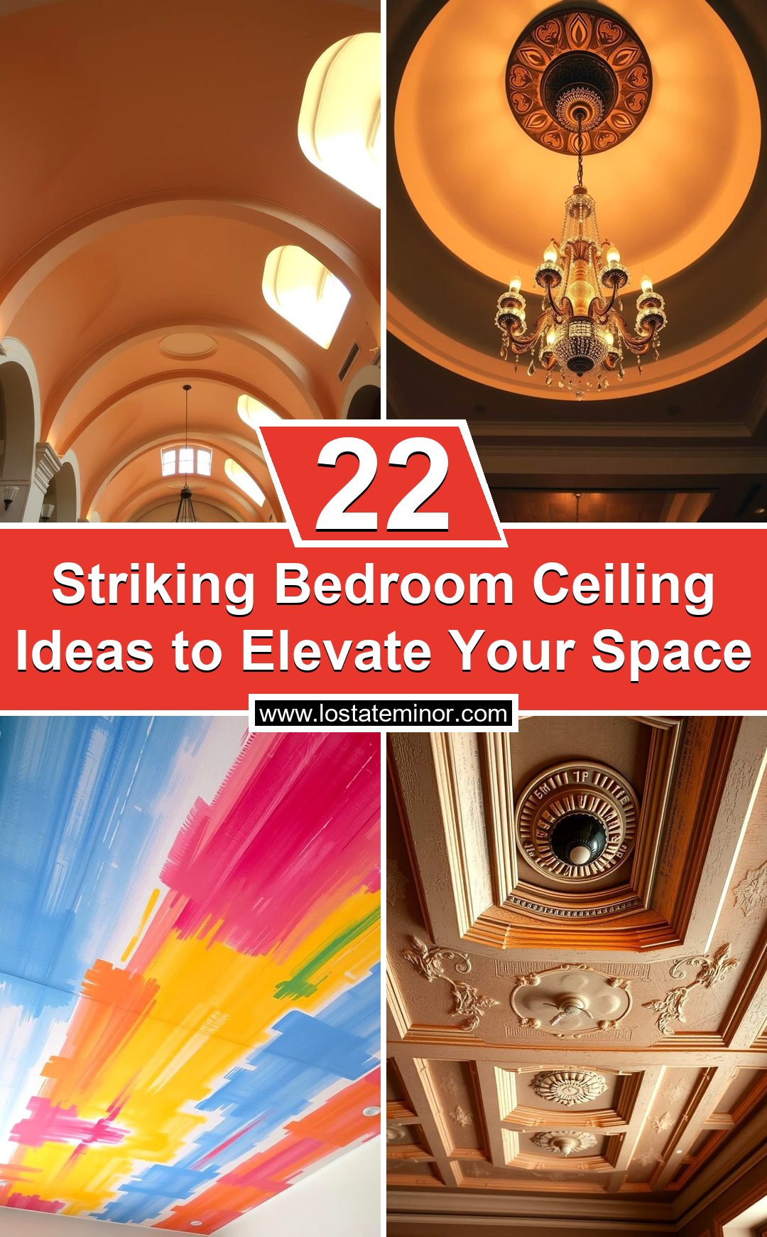 22 Striking Bedroom Ceiling Ideas to Elevate Your Space - Lost At E Minor