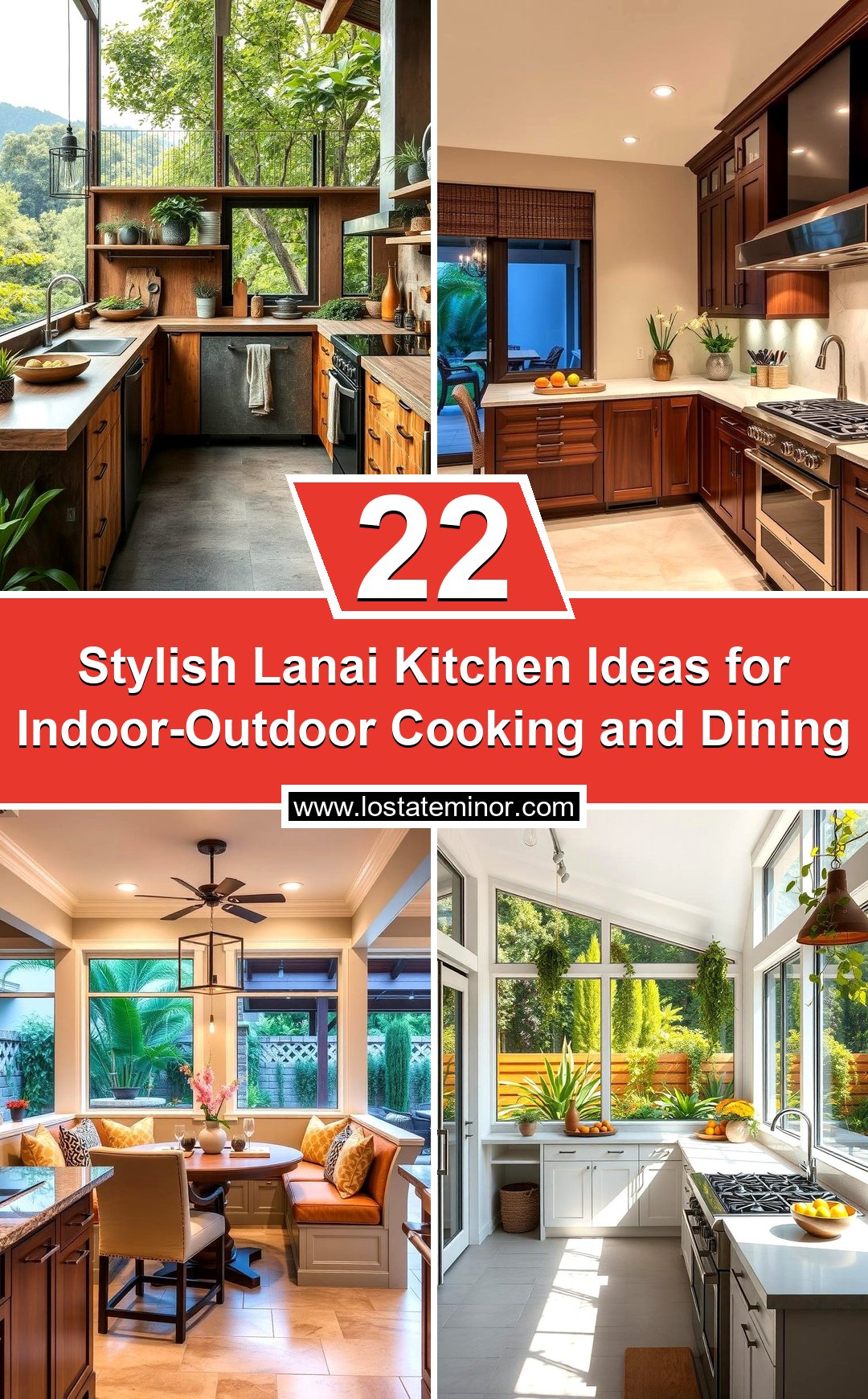 22 Stylish Lanai Kitchen Ideas for Indoor-Outdoor Cooking and Dining ...