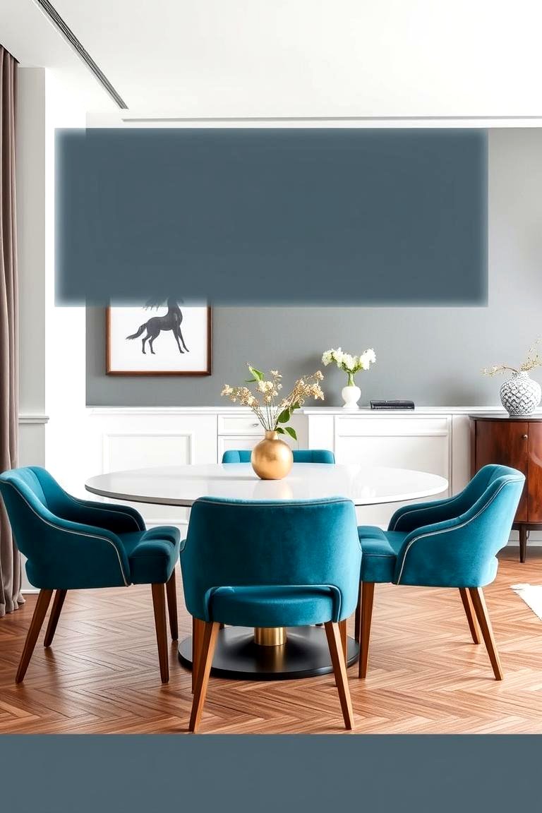 22 Teal Dining Room Ideas for Elegant Entertaining - Lost At E Minor