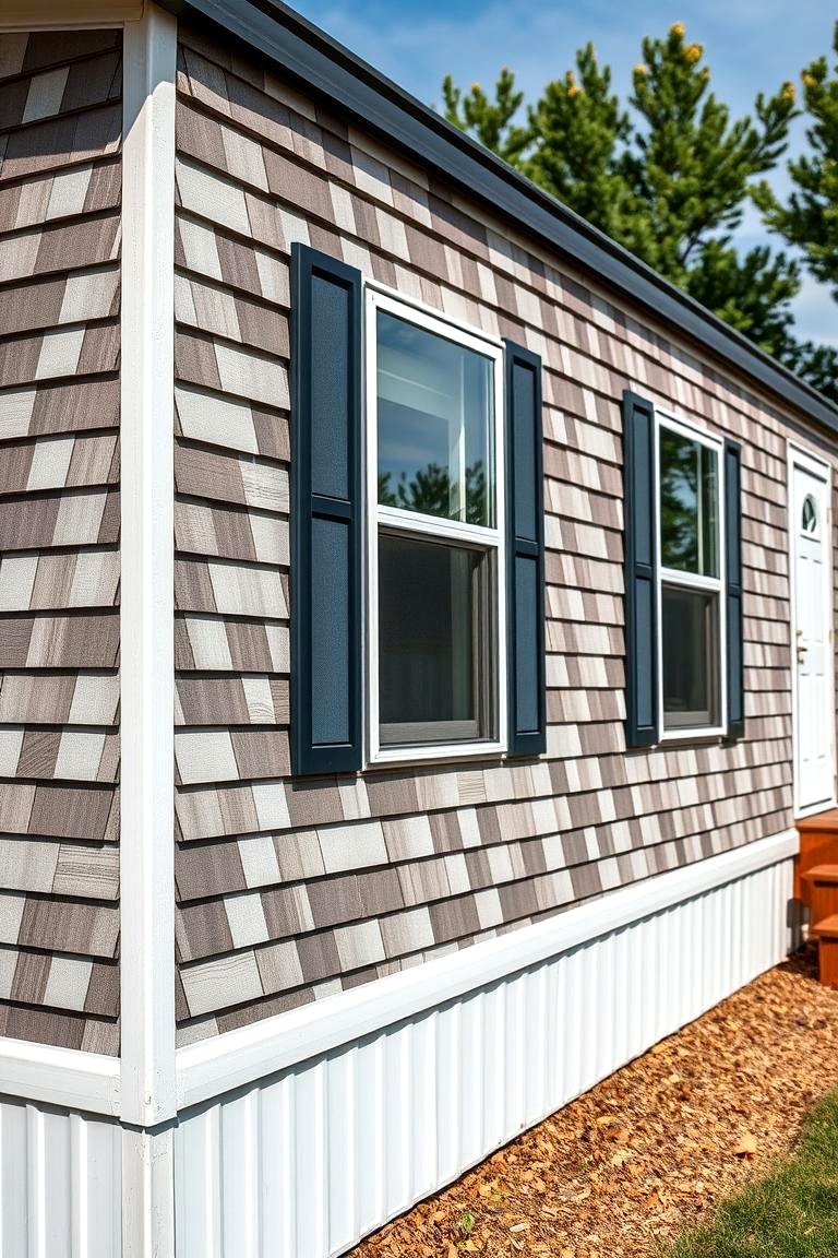 22 Mobile Home Siding Design Ideas to Boost Exterior Appeal - Lost At E ...