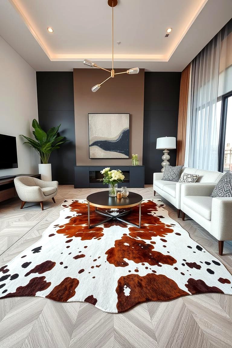 Cow Print Room Decor