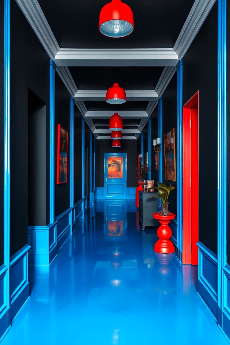22 Elegant Black Hallway Design Ideas for Modern Homes - Lost At E Minor