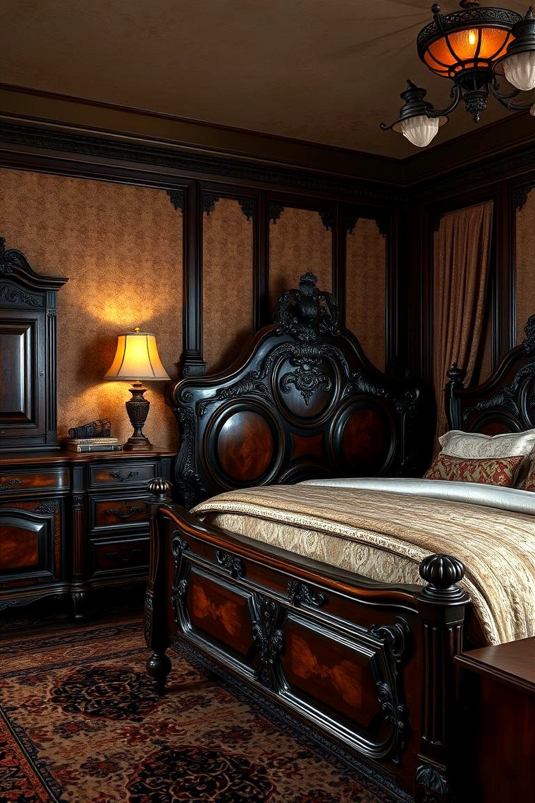 22 Dark Wood Bedroom Ideas for Cozy Sophistication - Lost At E Minor