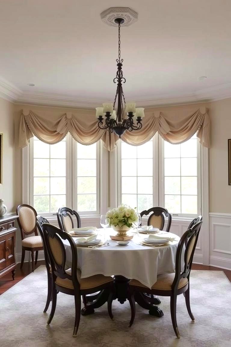22 Chic Dining Room Window Treatment Ideas to Try - Lost At E Minor