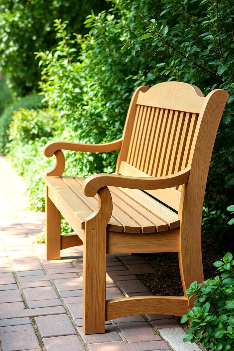 22 Beautiful Garden Bench Ideas for Outdoor Seating - Lost At E Minor