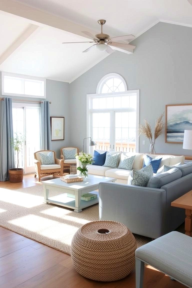 22 Beach House Living Room Ideas: Coastal Charm & Comfort - Lost At E Minor