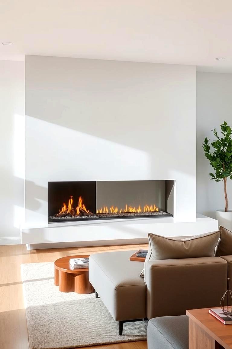 22 Double-Sided Fireplace Ideas for Stylish Living Room Dividers - Lost ...