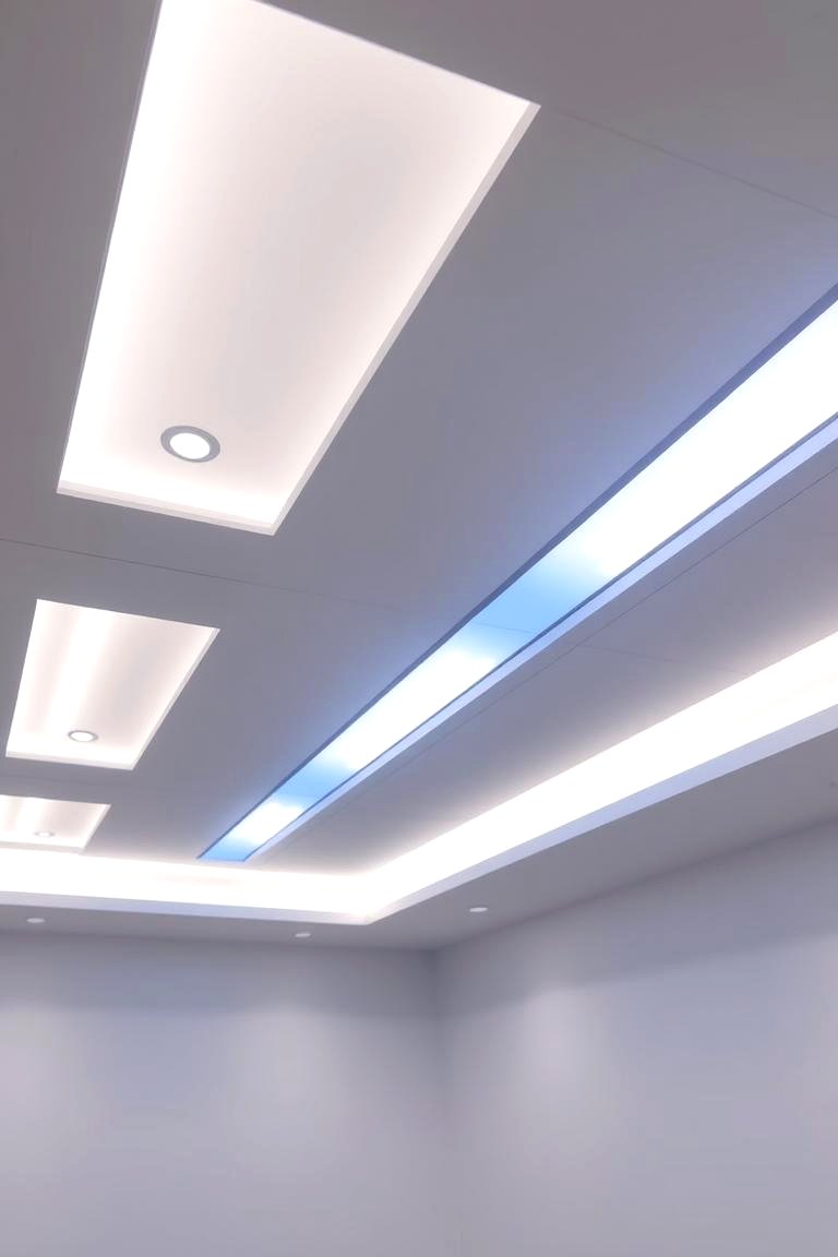 Led Light Ceiling Panel 22 Basement Drop Ceiling Ideas to Elevate Your Lower Level - Lost At E ...