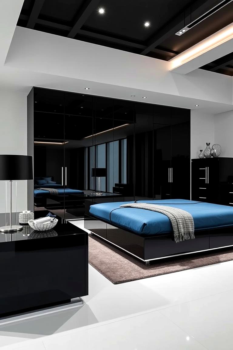 22 Black & Blue Bedroom Ideas: Serene yet Bold Retreats - Lost At E Minor