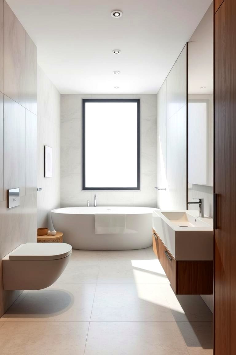 View of 28 Modern Bathroom Designs for a Spa-Like Feel - Saca Home