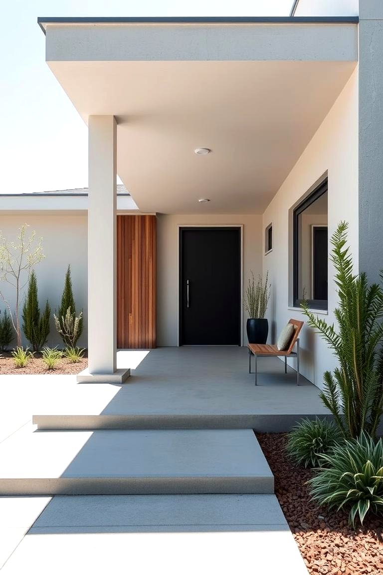 22 Modern Front Porch Ideas to Boost Curb Appeal - Lost At E Minor