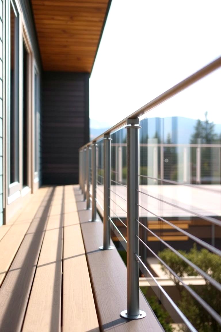 22 Stylish Deck Railing Ideas to Elevate Your Outdoor Space - Lost At E ...