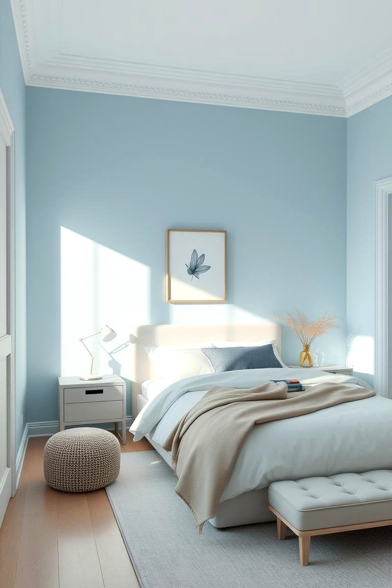 22 Tranquil Blue Bedroom Ideas for Relaxing Sleep Spaces - Lost At E Minor
