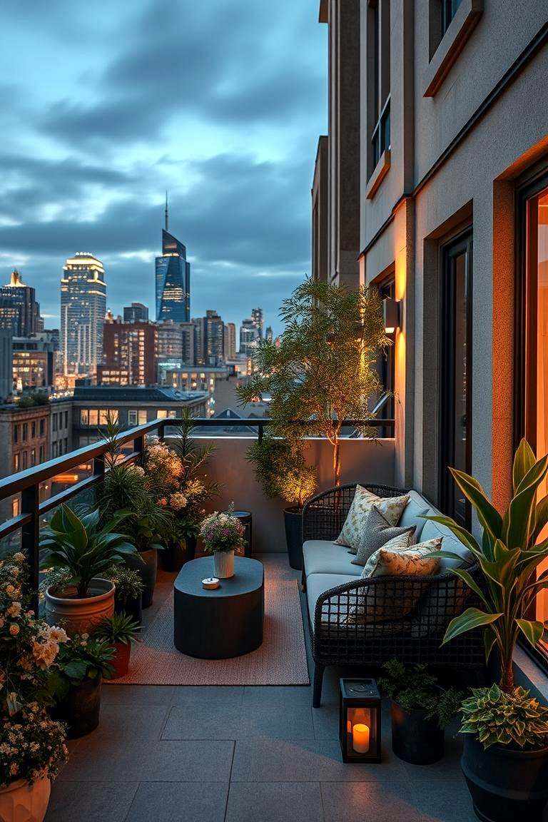 View of 22 Loft Balcony Ideas for Urban Outdoor Relaxation - Lost At E Minor